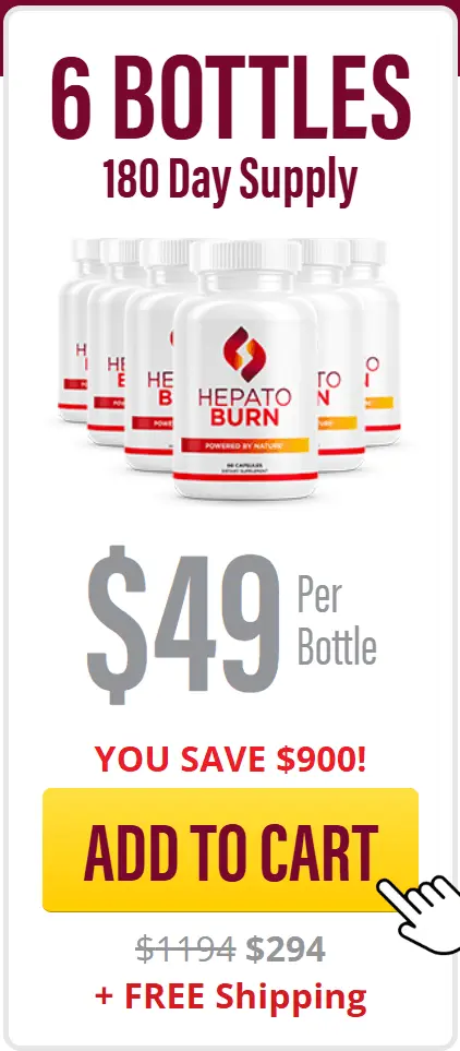 HepatoBurn 6xbottle
