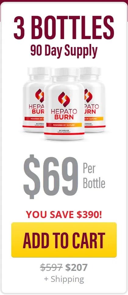 HepatoBurn 3xbottle